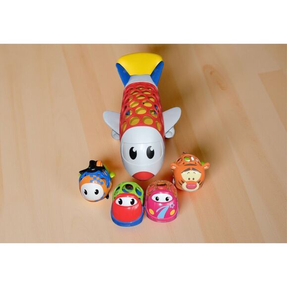 OBall Go Grippers Airplane W/ Sounds Cars Helicopter & Tigger Car Toddler Lot - Picture 1 of 5